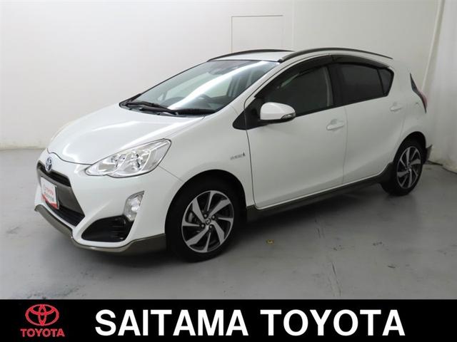 アクア（トヨタ）Ｘ−アーバン　衝突回避軽減ブレーキ　車線逸脱警報　オートハイビーム　ワイヤレスキー　ハロゲンヘッドランプ　メモリーナビ　ワンセグＴＶ　ＣＤ再生　メディアプレイヤー接続　純正アルミホイール 中古車画像