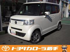 N-BOX+ G・Lパッケージ 4WD メモリーナビ 電動スライドドア フルセグ アルミホイール スマートキー ETC 盗難防止装置 キーレス 横滑り防止機能 ベンチシート 中古車画像