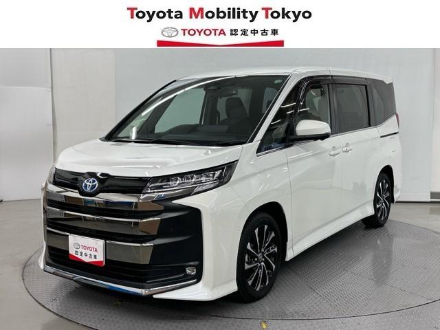 ノア ハイブリッドS-Z 横滑り防止機能 エアバッグ アイドリングストップ オートクルーズコントロール 地デジ 両側自動ドア ダブルエアコン スマートエントリー LEDランプ バックモニター メモリナビ 3列シート ETC付き(1枚目)
