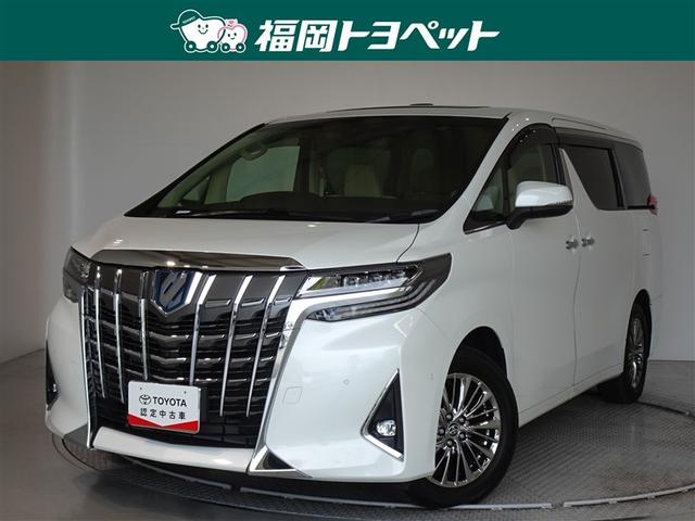 アルファード（トヨタ）エグゼクティブラウンジ　衝突被害軽減システム　メモリーナビ　フルセグ　後席モニター　バックカメラ　ＥＴＣ　サンルーフ　両側電動スライド　３列シート　ＬＥＤヘッドランプ　４ＷＤ　スマートキー　乗車定員７人 中古車画像