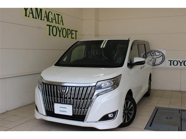 エスクァイア（トヨタ）Ｇｉ　４ＷＤ　フルセグ　メモリーナビ　ＤＶＤ再生　後席モニター　バックカメラ　衝突被害軽減システム　ＥＴＣ　両側電動スライド　ＬＥＤヘッドランプ　乗車定員７人　３列シート　ワンオーナー　アイドリングストップ 中古車画像