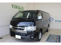 ハイエースバン スーパーGL ダークプライム 4WD 衝突被害軽減システム 両側電動スライド LEDヘッドランプ ワンオーナー ディーゼル 中古車画像