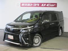 ヴォクシー ハイブリッドZS 煌III ドライブレコーダ 地デジTV リヤカメラ Wエアコン スマートキー DVD再生可 クルコン VSC キーレス アルミホイール ナビ&TV LEDヘッドランプ ETC 記録簿 ハーフレザーシート ABS 中古車画像