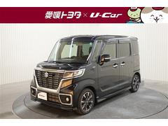 スペーシアカスタム ハイブリッドXSターボ フルセグ メモリーナビ DVD再生 バックカメラ 衝突被害軽減システム ETC ドラレコ 両側電動スライド LEDヘッドランプ 記録簿 アイドリングストップ 中古車画像