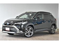 カローラクロス ハイブリッド Z 革シート ミュージックプレイヤー接続可 バックカメラ 衝突被害軽減システム ETC LEDヘッドランプ ワンオーナー 記録簿 中古車画像