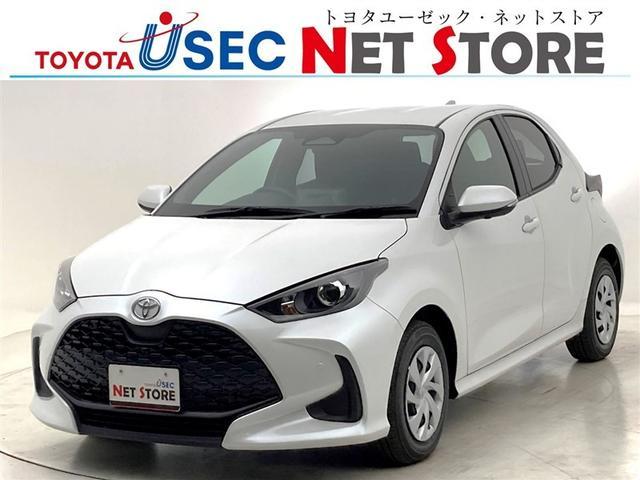 ヤリス（トヨタ）ハイブリッドＧ　雹害　プッシュスタート　安心降車アシスト　ＰＤＡ　ＲＣＴＡ　　トヨタセーフティセンス　ブラインドスポットモニター　パノラミックビューモニター　ディスプレイオーディオ　Ｂｌｕｅｔｏｏｔｈ　ＥＴＣ２．０ 中古車画像