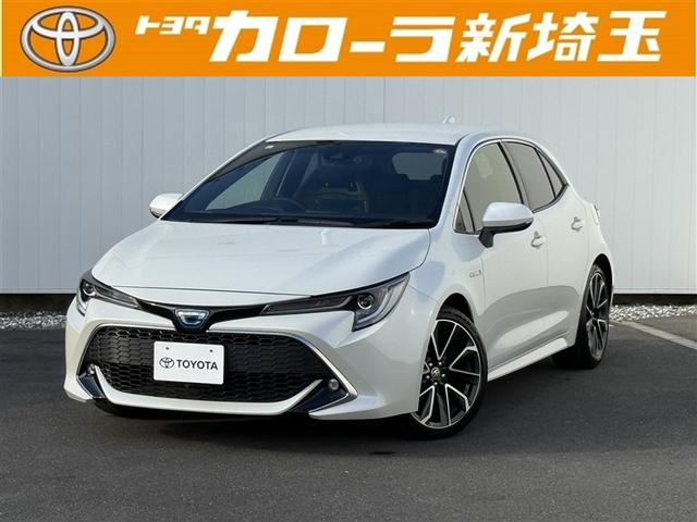 カローラスポーツ(トヨタ) ハイブリッドＧ　Ｚ　サイドエアバック　前後誤発進抑制　Ｂモニ　エアバック　オートエアコン　地デジ　ナビＴＶ　ＡＷ　デュアルエアバッグ　整備記録簿　パワステ　ＡＢＳ　パワーウィンド　メモリーナビ 中古車画像