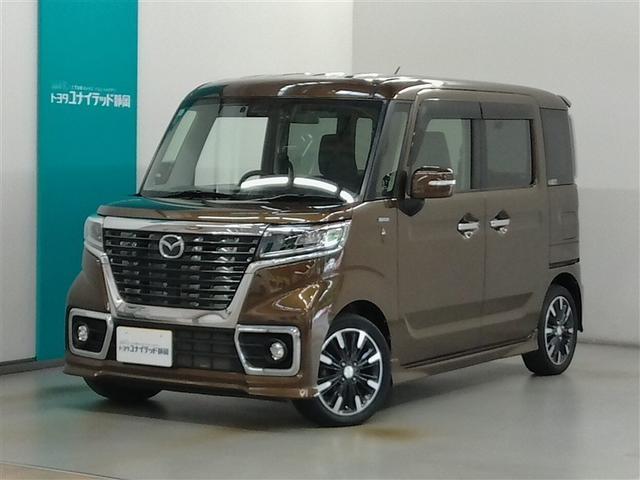 フレアワゴンカスタムスタイル(マツダ) ハイブリッドＸＳ　ハイブリッド　ワンオーナー　衝突被害軽減システム　横滑り防止機能　ＡＢＳ　エアバッグ　盗難防止装置　アイドリングストップ　バックカメラ　ＥＴＣ　ドラレコ　ミュージックプレイヤー接続可　ＣＤ　キーレス 中古車画像