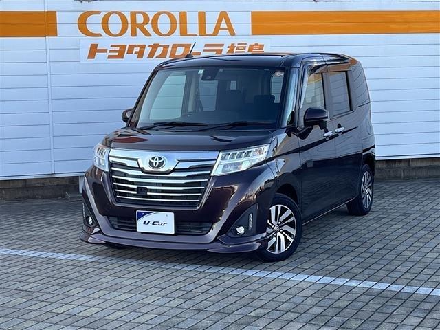 ルーミー(トヨタ) カスタムＧ　Ｓ　フルセグ　メモリーナビ　ＤＶＤ再生　ミュージックプレイヤー接続可　バックカメラ　衝突被害軽減システム　ＥＴＣ　両側電動スライド　ＬＥＤヘッドランプ　ウオークスルー　記録簿　アイドリングストップ 中古車画像
