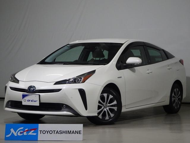 プリウス（トヨタ）Ａ　４ＷＤ　フルセグ　メモリーナビ　ＤＶＤ再生　バックカメラ　衝突被害軽減システム　ＥＴＣ　ドラレコ　ＬＥＤヘッドランプ　ワンオーナー　記録簿 中古車画像