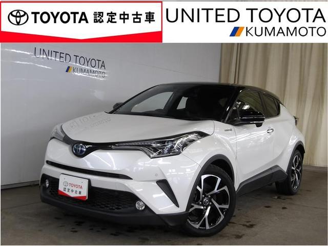 Ｃ−ＨＲ(トヨタ) Ｇ　ＬＥＤエディション　プリクラッシュセーフティー　横滑り防止機能　Ｂカメ　地デジ　ＬＥＤヘッドライト　ドラレコ付き　盗難防止装置　ＡＡＣ　スマートキー　ＤＶＤ再生可　デュアルエアバッグ　キーフリー　ＡＢＳ　メモリナビ 中古車画像