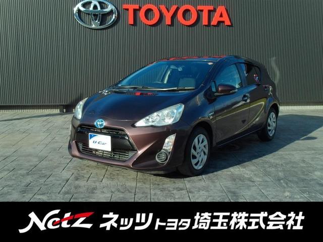 アクア(トヨタ) Ｓ　スマートキープッシュスタート　キーレスエントリ　ドラレコ付　フルセグ地デジ　イモビ　ナビ＆ＴＶ　オートエアコン　デュアルエアバック　ＥＳＣ　Ｂカメラ　パワーウィンドウ　ＥＴＣ　ＤＶＤ再生可能　ＳＲＳ 中古車画像