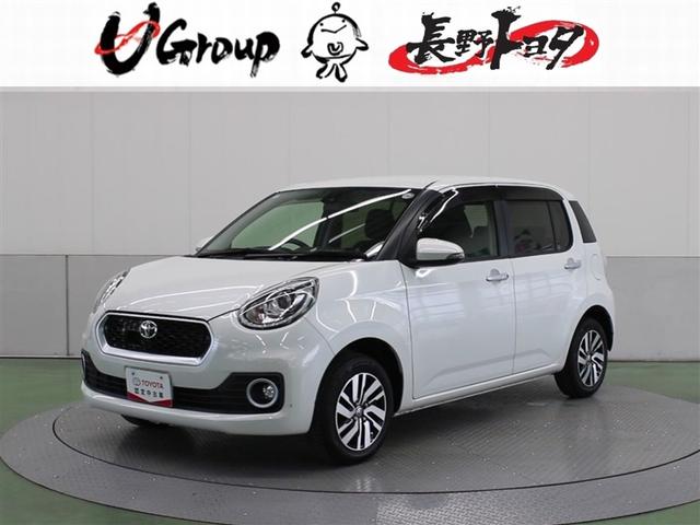 パッソ(トヨタ) モーダ　Ｇパッケージ　４ＷＤ　フルセグ　メモリーナビ　ＤＶＤ再生　ミュージックプレイヤー接続可　バックカメラ　衝突被害軽減システム　ＥＴＣ　ＬＥＤヘッドランプ　ワンオーナー　記録簿　アイドリングストップ 中古車画像