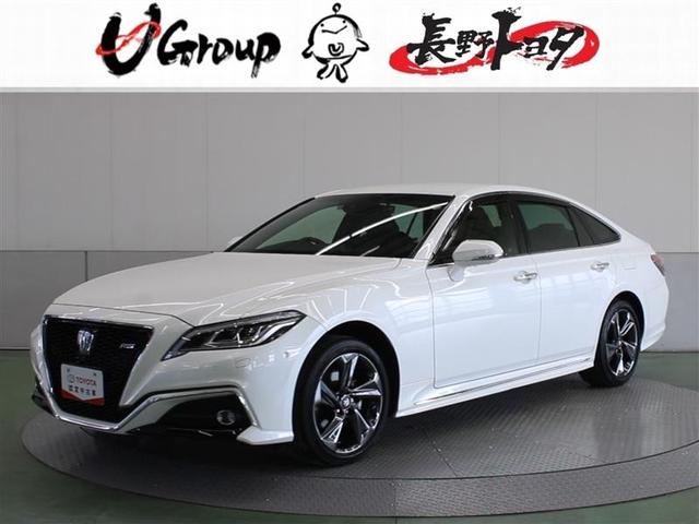 クラウンハイブリッド(トヨタ) ＲＳ　Ｆｏｕｒ　リミテッド　４ＷＤ　フルセグ　メモリーナビ　ＤＶＤ再生　ミュージックプレイヤー接続可　バックカメラ　衝突被害軽減システム　ＥＴＣ　ＬＥＤヘッドランプ　ワンオーナー　記録簿 中古車画像