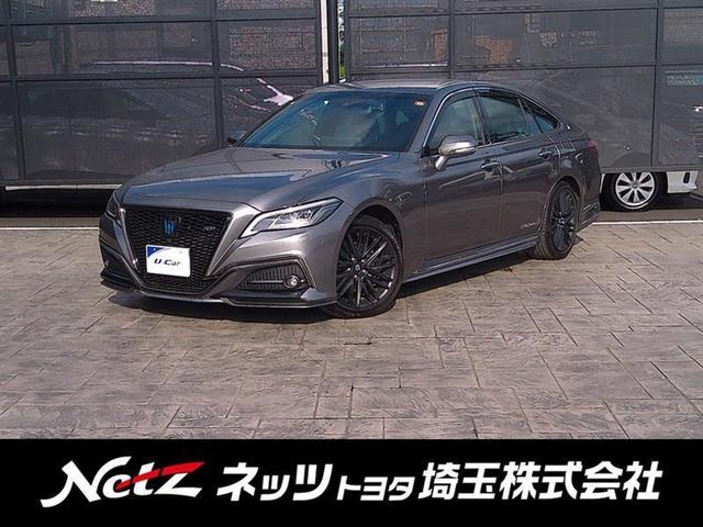 クラウンハイブリッド(トヨタ) ＲＳ　リミテッドＩＩ　地デジＴＶ　横滑り防止装置　盗難防止装置　本革シート　エアバッグ　ＬＥＤヘッド　オートクルーズ　バックモニター　ナビＴＶ　ＤＶＤ　ＡＢＳ　スマートキー　エアコン　点検記録簿　キーレス　ＥＴＣ　ワンオナ 中古車画像