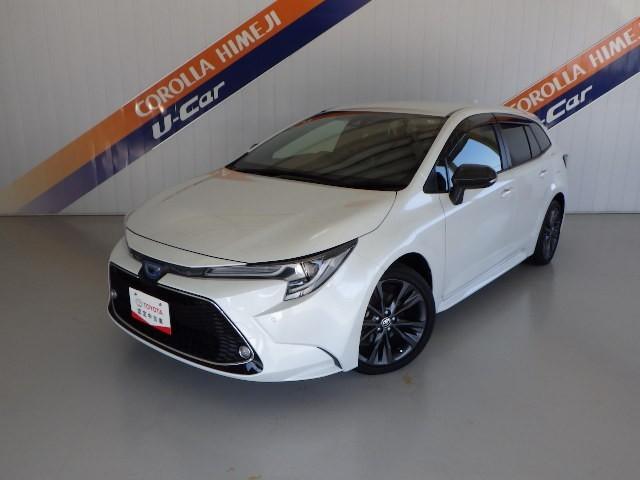 カローラツーリング(トヨタ) ハイブリッド　ダブルバイビー　メモリーナビ　ミュージックプレイヤー接続可　バックカメラ　衝突被害軽減システム　ＥＴＣ　ドラレコ　ＬＥＤヘッドランプ 中古車画像