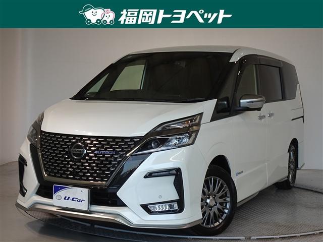 セレナ(日産) ｅ−パワー　オーテック　セーフティパッケージ　衝突被害軽減システム　メモリーナビ　フルセグ　バックカメラ　ＥＴＣ　ドラレコ　両側電動スライド　３列シート　ＬＥＤヘッドランプ　スマートキー　乗車定員７人 中古車画像