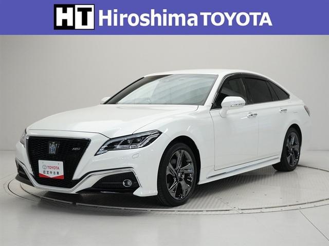 クラウンハイブリッド(トヨタ) ＲＳ　リミテッド　ＬＥＤヘッドライト　サイドエアバッグ　１オーナー　盗難防止システム　Ｐシート　Ｂカメラ　エアバッグ　ＤＶＤ　ＡＢＳ　クルーズコントロール　キーレス　フルセグ　スマートキー　アルミホイール　メモリーナビ 中古車画像