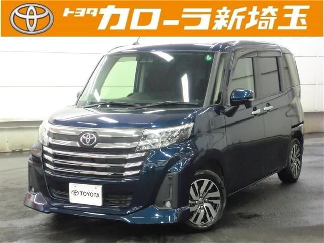 ルーミー(トヨタ) カスタムＧ　アイドリング　両側電動ＳＤ　ＬＥＤヘット　バックビューモニター　衝突回避ブレーキ　地デジ　スマートキー　メモリナビ　点検記録簿　ＤＶＤ　ＥＴＣ　ドライブレコーダー　１オーナー　オートエアコン　ＡＢＳ 中古車画像