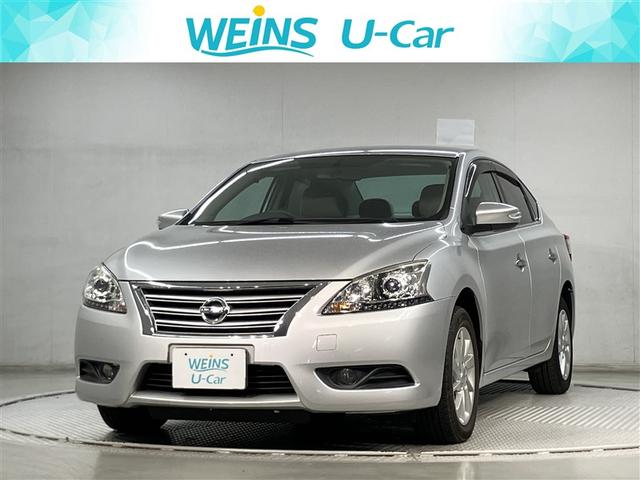 シルフィ(日産) Ｇ　メモリーナビ　ＥＴＣ　フルセグＴＶ　車検整備　ブリリアントシルバーメタリック 中古車画像