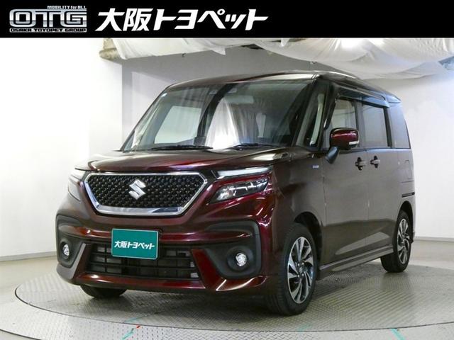 ソリオバンディット(スズキ) ハイブリッドＭＶ　エアロ　Ｂモニター　ウォークスルー　ＬＥＤランプ　クルコン　イモビライザー　Ｗエアバック　スマキー　サイドエアＢ　フルセグＴＶ　オートエアコン　ＤＶＤ再生　フルフラット　ＥＴＣ　アルミホイール　ＡＢＳ 中古車画像