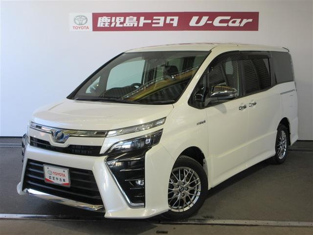 ヴォクシー(トヨタ) ハイブリッドＺＳ　煌　ＡＷ　衝突被害軽減　バックモニター　地デジ　オートエアコン　ナビＴＶ　イモビライザー　キーフリー　横滑り防止　ドライブレコーダー　ＤＶＤ　メモリーナビ　ＡＢＳ　スマートキー　ＬＥＤヘッドライト 中古車画像