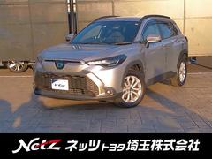 カローラクロス ハイブリッド S 100V電源 衝突軽減 フルセグテレビ メモリナビ 記録簿 エアバッグ クルーズコントロール LEDヘッドライト ETC車載器 アルミホイール Bモニター スマートキー キーレス 横滑り防止機能 中古車画像