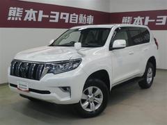 ランドクルーザープラド TX Lパッケージ ・2.7ガソリン5人乗 衝突回避支援TSS 9型ナビ/フルセグTV クリアランスソナー ムーンルーフ ドラレコ前後 純正17AW 本革シート ETC バックモニター 前席シートヒーター ワンオーナー車 中古車画像