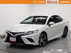 カムリ WS フルセグ メモリーナビ DVD再生 バックカメラ 衝突被害軽減システム ETC ドラレコ LEDヘッドランプ 記録簿 中古車画像