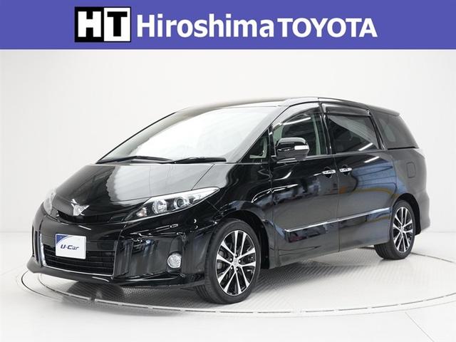 エスティマ(トヨタ) アエラス　プレミアムエディション　ＤＶＤ視聴可能　メモリナビ　イモビ　キーレス　ＡＡＣ　ミュージックプレイヤー接続可　ナビ＆ＴＶ　アルミ　ＡＢＳ　地デジ　Ｗエアバック　ウォークスルー　スマートキー　Ｂカメラ　クルコン　パワーシート 中古車画像