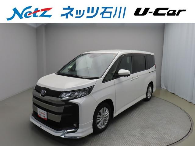 ノア(トヨタ) Ｓ−Ｇ　フルセグ　メモリーナビ　ＤＶＤ再生　ミュージックプレイヤー接続可　後席モニター　バックカメラ　衝突被害軽減システム　ＥＴＣ　両側電動スライド　ＬＥＤヘッドランプ　乗車定員７人　３列シート　ワンオーナー 中古車画像