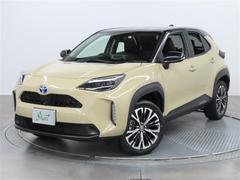 ヤリスクロス ハイブリッドZ 1年保証 ワンオーナ メモリーナビ ミュージックプレイヤー接続可 電動シート シートヒータ 全周囲カメラ バックカメラ 衝突被害軽減システム ETC ドラレコ LEDヘッドランプ アイドリングストップ 中古車画像