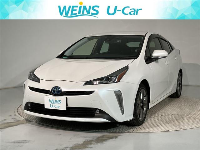 プリウス(トヨタ) Ｓツーリングセレクション　エアバック　地デジ　Ｂモニ　ＡＣ１００Ｖ　ＬＥＤヘッド　イモビ　オートクルーズ　横滑り防止　サイドエアバック　ドラレコ付き　ＥＴＣ　スマートキー　メモリ−ナビ　助手席エアバック　ナビＴＶ　ＡＢＳ　ＡＷ 中古車画像