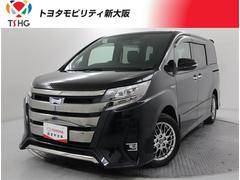 ノア ハイブリッドSi ダブルバイビーII フルセグ メモリーナビ DVD再生 ミュージックプレイヤー接続可 バックカメラ 衝突被害軽減システム ETC ドラレコ 両側電動スライド LEDヘッドランプ 乗車定員7人 3列シート フルエアロ 中古車画像