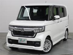 N-BOXカスタム EXターボ 1年保証 フルセグ メモリーナビ DVD再生 ミュージックプレイヤー接続可 車線逸脱警報 バックカメラ 衝突被害軽減システム ETC ドラレコ 両側電動スライド LEDランプ アイドリングストップ 中古車画像
