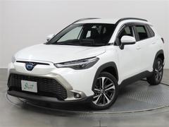 カローラクロス ハイブリッド Z 1年保証 ワンオーナ フルセグ メモリーナビ ミュージックプレイヤー接続可 電動シート 電動リヤゲート シートヒーター 全周囲カメラ バックカメラ 衝突被害軽減システム ETC ドラレコ LEDランプ 中古車画像