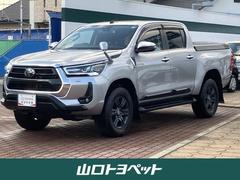 ハイラックス Z 4WD フルセグ メモリーナビ DVD再生 バックカメラ 衝突被害軽減システム ETC LEDヘッドランプ ワンオーナー ディーゼル 中古車画像