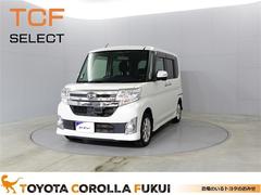 タント カスタムX SA スマートキー&プッシュスタート レーダーブレーキサポート 地デジ LEDライト Aストップ 横滑り防止 アルミホイール キーレスエントリー パワーステアリング 4WD ETC DVD パワーウィンドウ 中古車画像