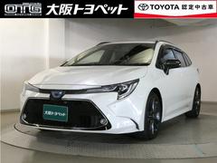 カローラツーリング ハイブリッド ダブルバイビー 追突軽減ブレーキ バックモニタ 地デジフルセグ 横滑防止 ナビTV スマキー LEDライト デュアルエアバッグ エアコン オートクルーズ サイドエアバッグ ETC付 PS キーフリー ABS 盗難防止 中古車画像