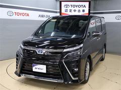 ヴォクシー ハイブリッドZS 煌III フルセグ メモリーナビ DVD再生 後席モニター バックカメラ 衝突被害軽減システム ETC 両側電動スライド LEDヘッドランプ 乗車定員7人 3列シート ワンオーナー 中古車画像