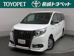 エスクァイア ハイブリッドGi ブラックテーラード フルセグ メモリーナビ DVD再生 バックカメラ 衝突被害軽減システム ETC 両側電動スライド LEDヘッドランプ 乗車定員7人 3列シート 記録簿 中古車画像