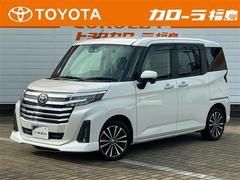 ルーミー カスタムG-T フルセグ メモリーナビ DVD再生 ミュージックプレイヤー接続可 バックカメラ 衝突被害軽減システム ETC 両側電動スライド LEDヘッドランプ 記録簿 アイドリングストップ 中古車画像