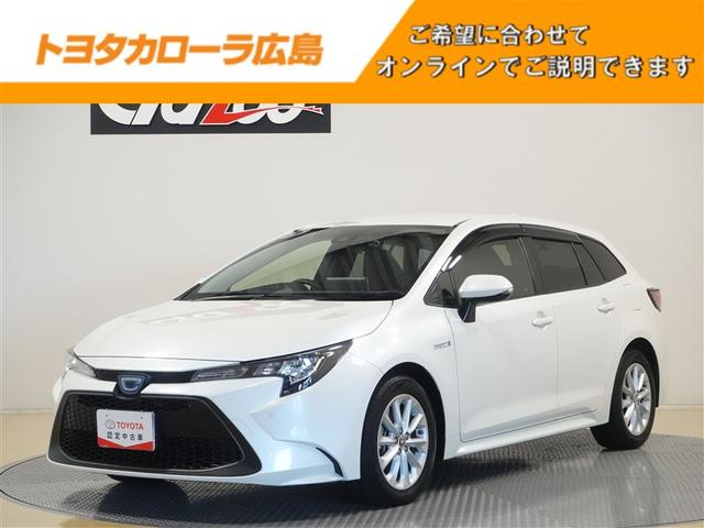 カローラツーリング(トヨタ) ハイブリッド　Ｓ　４ＷＤ　フルセグ　メモリーナビ　ミュージックプレイヤー接続可　バックカメラ　衝突被害軽減システム　ＥＴＣ　ドラレコ　ＬＥＤヘッドランプ　ワンオーナー　記録簿 中古車画像