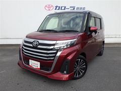 ルーミー カスタムG-T 助手席エアバック 両側オートスライドドア スマートキープッシュスタート TV LEDライト 1オーナー 横滑り防止機能 クルコン ETC付 アルミホイール キーレス ドラレコ セキュリティ エアバッグ 中古車画像