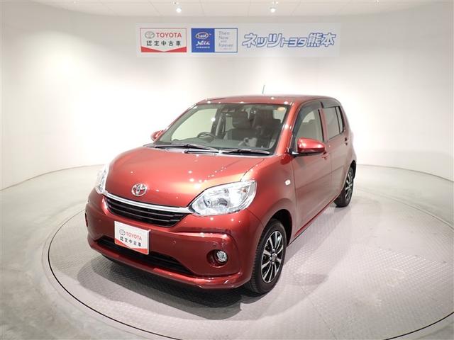 パッソ(トヨタ) Ｘ　Ｇパッケージ　フルセグ　メモリーナビ　ＤＶＤ再生　バックカメラ　衝突被害軽減システム　ＥＴＣ　ドラレコ　記録簿　アイドリングストップ 中古車画像