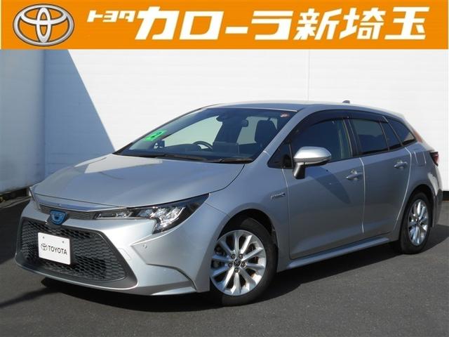 カローラツーリング(トヨタ) ハイブリッド　Ｓ　インテリジェントクリアランスソナー　ＡＡＣ　カーテンエアバック　アルミ　エアバッグ　ＡＢＳ　パワーウィンドウ 中古車画像