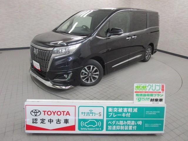 エスクァイア(トヨタ) Ｇｉ　プレミアムパッケージ　衝突軽減　メモリナビ　１オーナー　地デジ　クルーズコントロール　ＬＥＤライト　両側パワースライドドア　エアバッグ　ＤＶＤ再生機能　ＥＴＣ　スマートキー　ＡＢＳ　アルミ　オートエアコン　パワーウィンドウ 中古車画像