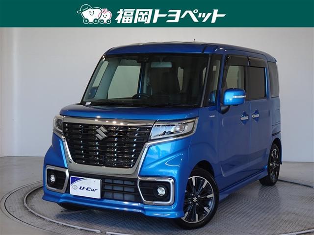 スペーシアカスタム(スズキ) ハイブリッドＸＳターボ　衝突被害軽減システム　メモリーナビ　フルセグ　バックカメラ　ＥＴＣ　両側電動スライド　ＬＥＤヘッドランプ　スマートキー 中古車画像