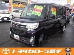 タント カスタムX SA 4WD 寒冷地 衝突被害軽減システム 電動スライドドア HIDヘッドライト アルミホイール アイドリングストップ ETC 盗難防止装置 キーレス 横滑り防止機能 中古車画像