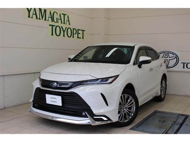 ハリアーハイブリッド(トヨタ) Ｚ　レザーパッケージ　革シート　４ＷＤ　ミュージックプレイヤー接続可　バックカメラ　衝突被害軽減システム　ＥＴＣ　ＬＥＤヘッドランプ　ワンオーナー　フルエアロ 中古車画像